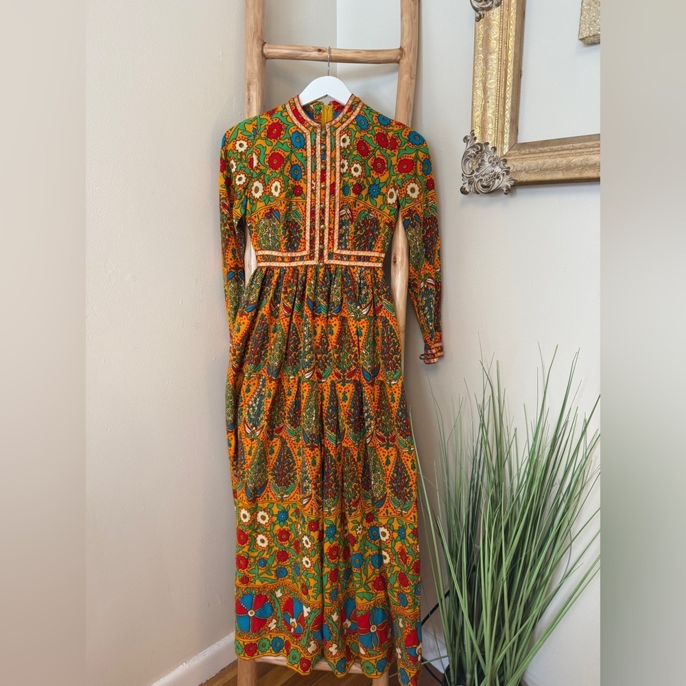 MAKANNA Inc Of Boston Vintage Hostess Romper 1960s XS - Picture 8 of 12